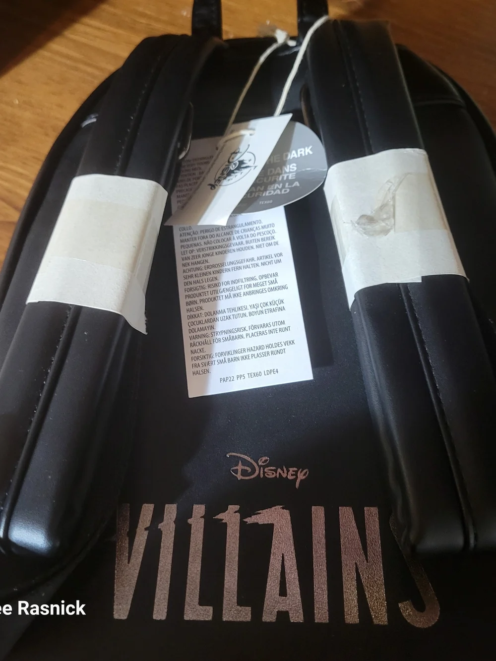 Loungefly Disney Parks Glow In The Dark Villians Mini Backpack. Nwt